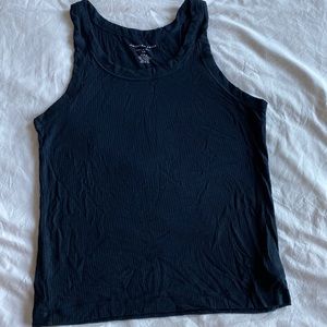 American Eagle Womens M black tank top